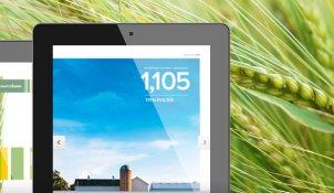 iPad-приложение для годового отчета Россельхозбанка